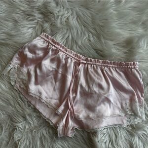 Victoria's Secret Pink Satin Shorts
